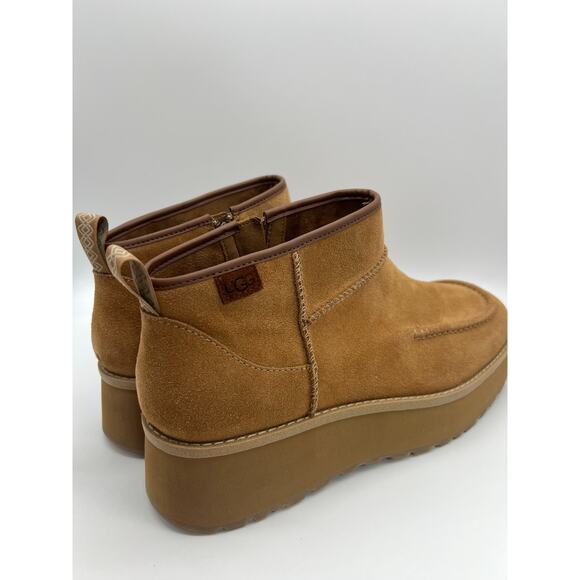 UGG Cityfunc Ultra Mini Boot Chestnut 1158193-CHE Women's Size 12 New - Picture 7 of 16